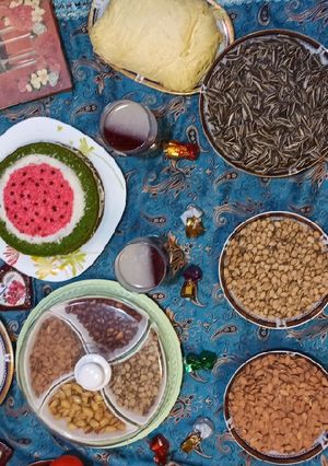 عکسی از دستور یلدا مبارک