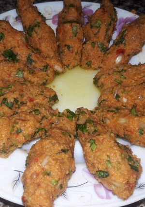 صورة لوصفة كبة برغل نية 😋