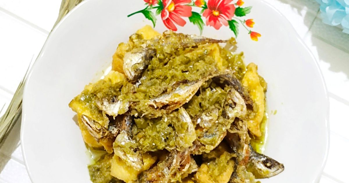 Ikan Kembung Goreng Balado Hijau