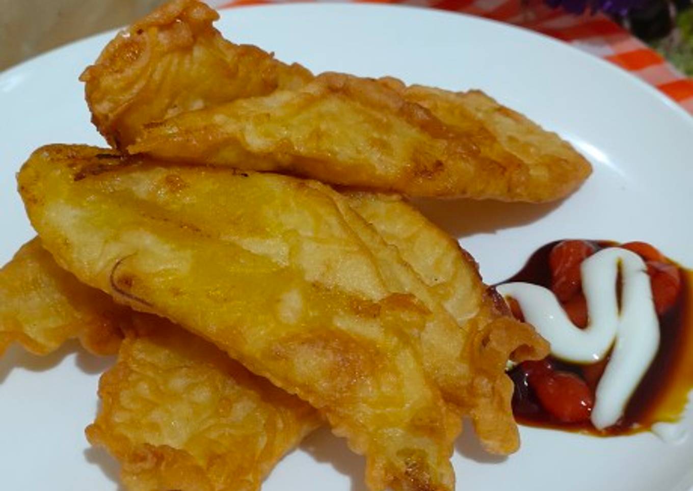 Pisang goreng krispi
