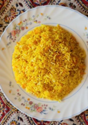 عکسی از دستور هویج پلو