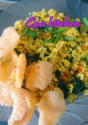 Foto resep NasGor kunyit