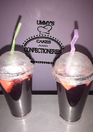 A picture of Hibiscus(Zobo drink.