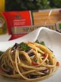 Linguine Aglio Olio dengan Jamur