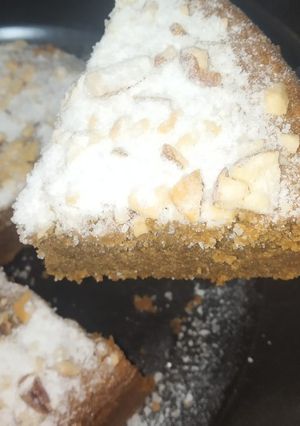 A picture of Whole wheat jaggery cake.