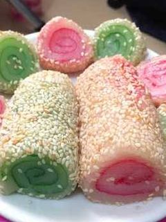Foto resep Lapis gulung wijen