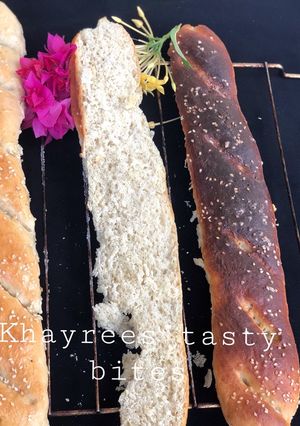 A picture of French baguette 🥖.