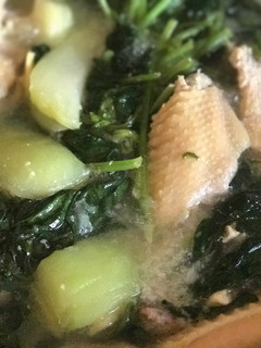 A picture of Chicken Tinola.