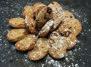 Foto principal de Galletas de lentejas con copos de avena y gotas de chocolate