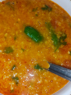 மசூர் தால் தட்கா(masoor dal tadka recipe in tamil) செய்முறை முக்கிய புகைப்படம்