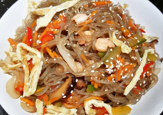 Japchae korea