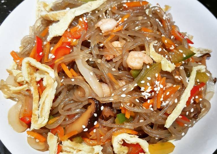 Resep Japchae korea Anti Gagal