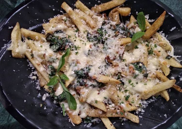How to Make Any-night-of-the-week Garlic basil fries