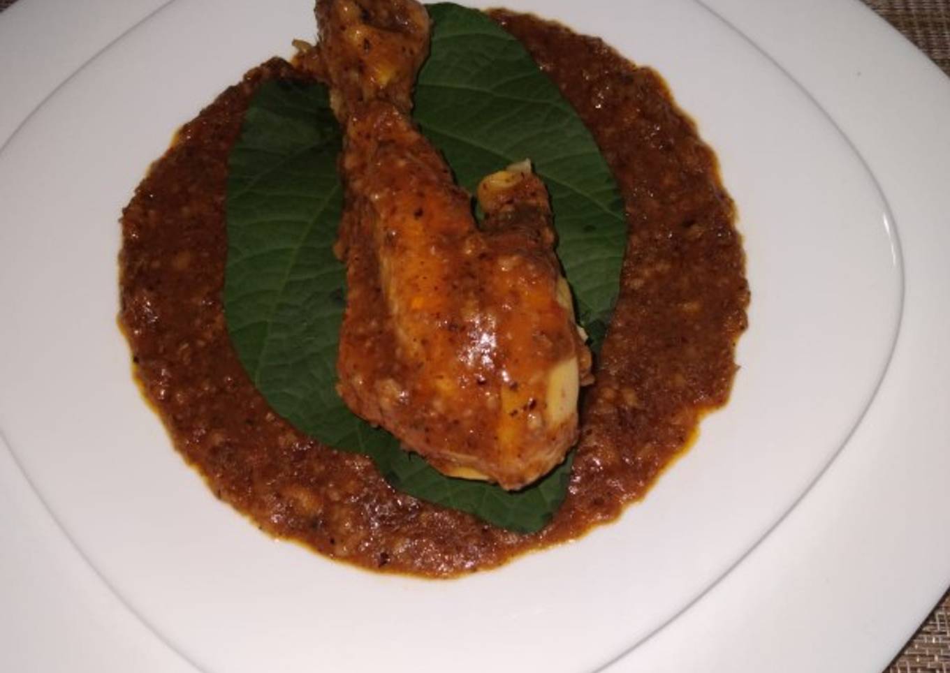 Mole chichilo rojo de pollo 🍲