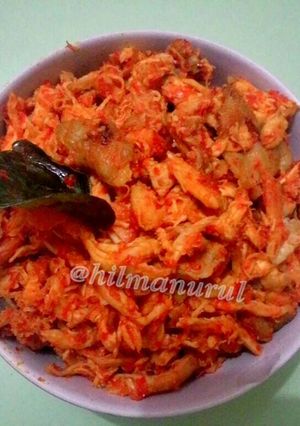 Foto resep Ayam suwir pedas 🐓