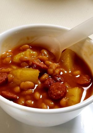 A picture of Hawaiian Beans & Wieners.