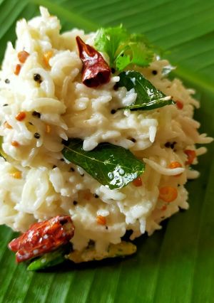 A picture of Curd Rice Thyir Sadam.