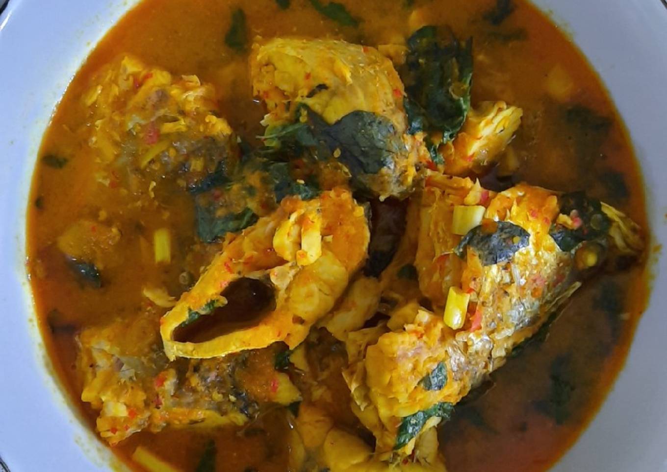 Woku ikan kakap