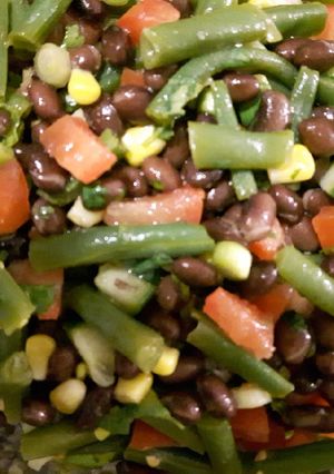 A picture of Bean Salad.