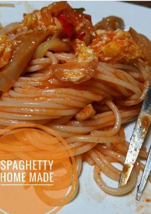 Foto resep Spagetti Homemade sederhana