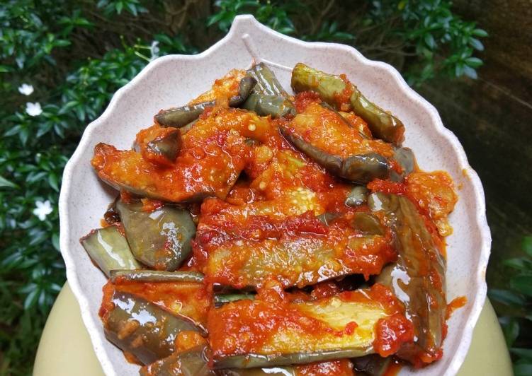 Terong Balado Pedas Manis