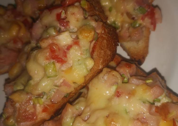 Горячие бутерброды (в духовке)