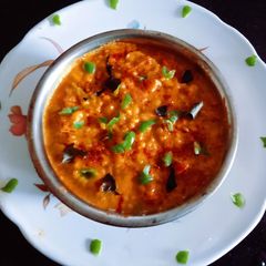 A picture of Super tasty Rajasthani style chana daal veg sabji.