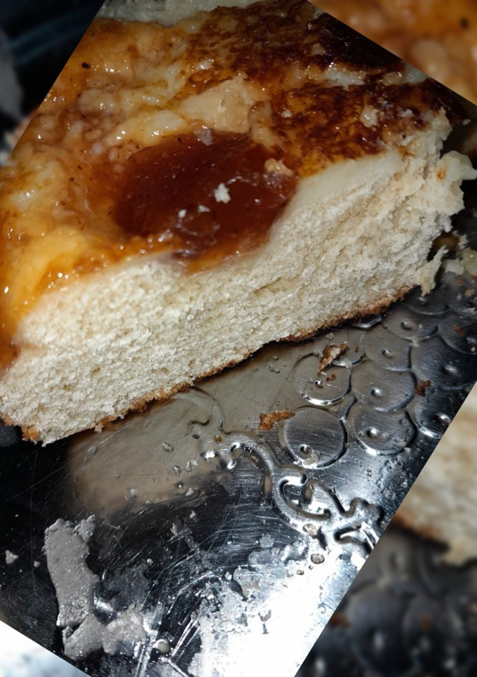 Una foto de Rosca de Pascua con aceite