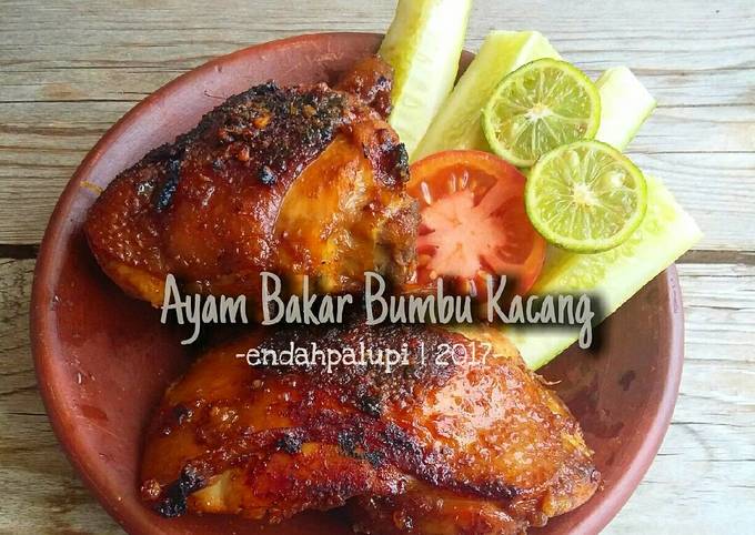 Resep Ayam  Bakar  Bumbu  Kacang  oleh Endah Palupi Cookpad