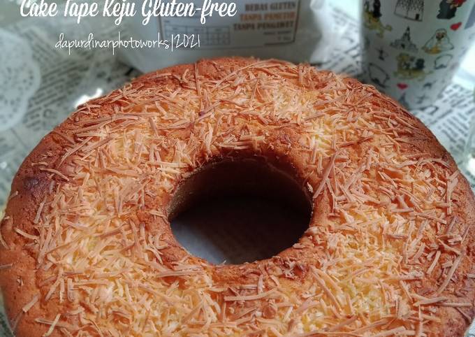 Bolu Tape Keju Gluten-free lembut