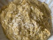 Una foto di farina polenta