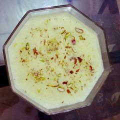 A picture of Zafarani Kheer.