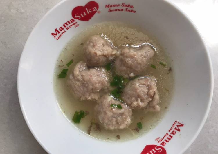 Bakso iga rumahan