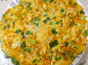 吻仔魚煎蛋 的食譜成品照片