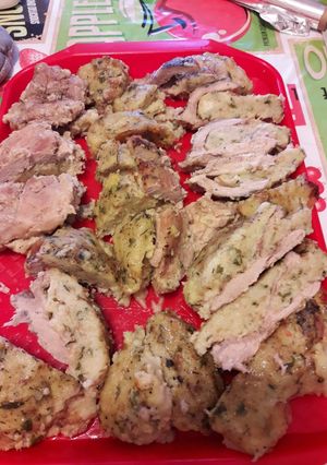 Töltött karaj recept fotója