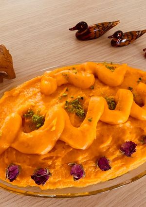 عکسی از دستور حلوا هویج