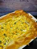 Quiche warzywne z ciastem filo