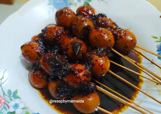 Sate Telur Puyuh Angkringan