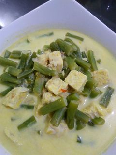 Foto resep Lodeh Buncis Tempe
