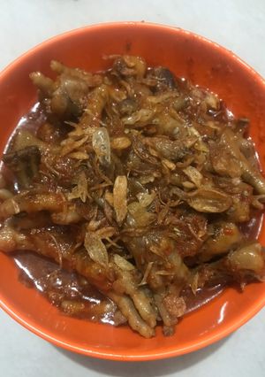 Foto resep Ceker mercon goyang lidah 🌶🌶🌶