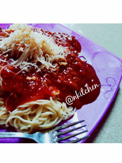Foto resep Spageti Bolognese