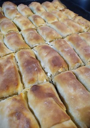 Φωτογραφία της συνταγής Τυρόπιτα με χωριάτικο φύλλο
