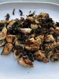 Grilled Chicken with Celery