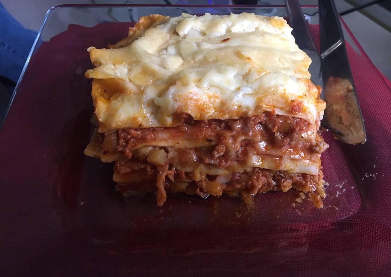 Pasticho venezolano 
<br />(Lasagna)