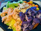 Ensalada De Coliflor y Camarón