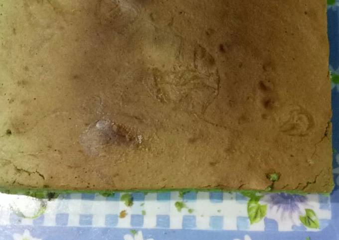 Cara Gampang Membuat Spooncake matcha green tea ala mba yunn, Bikin Ngiler