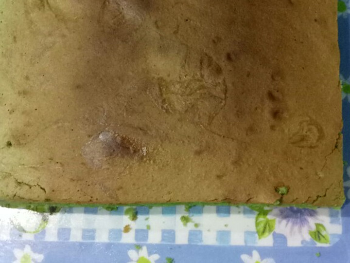 Cara Gampang Membuat Spooncake matcha green tea ala mba yunn, Bikin Ngiler