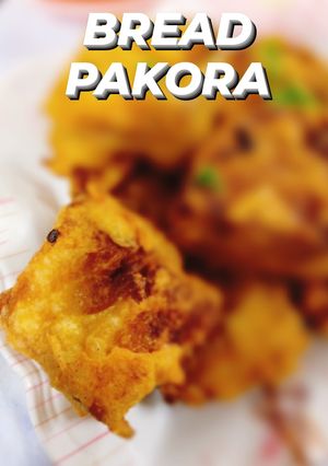 A picture of Bread pakora.