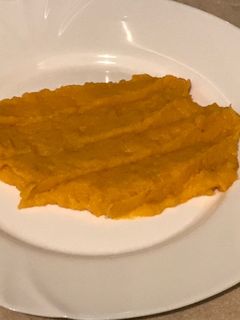 Édesburgonya püré recept fotója