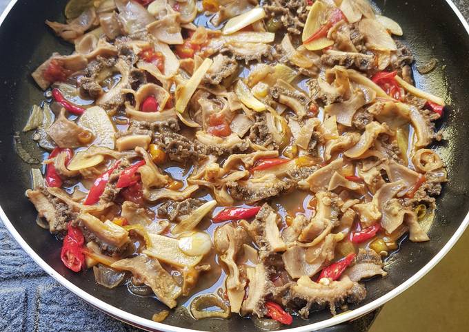 Resep Babat Super Pedas yang Enak